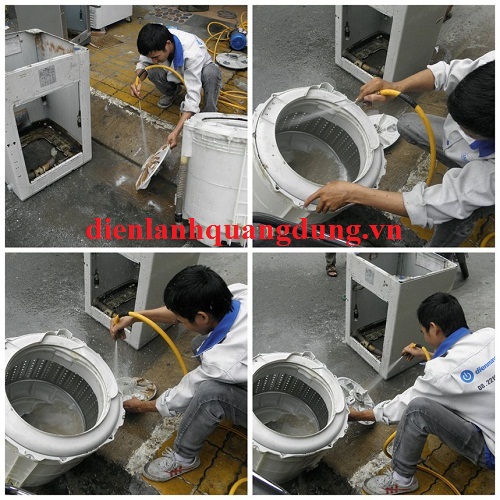 Dịch vụ vệ sinh máy giặt tại hà nội