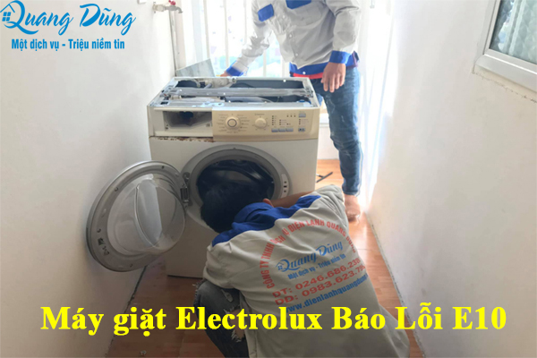 Máy Giặt Electrolux Báo Lỗi E10
