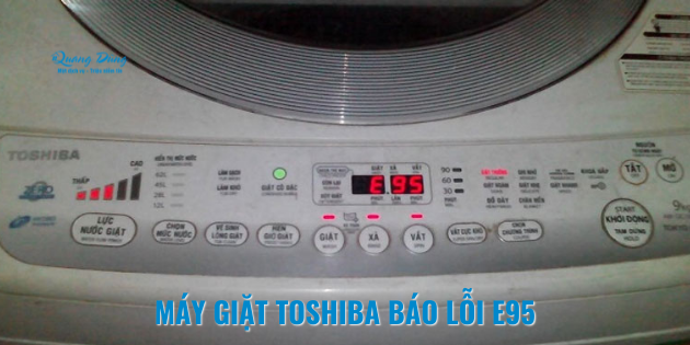 Máy giặt Toshiba báo lỗi e95