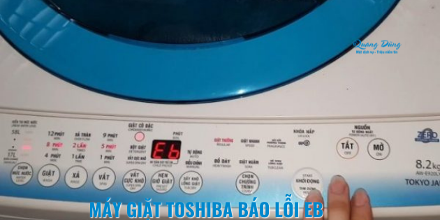 máy giặt Toshiba báo lỗi Eb