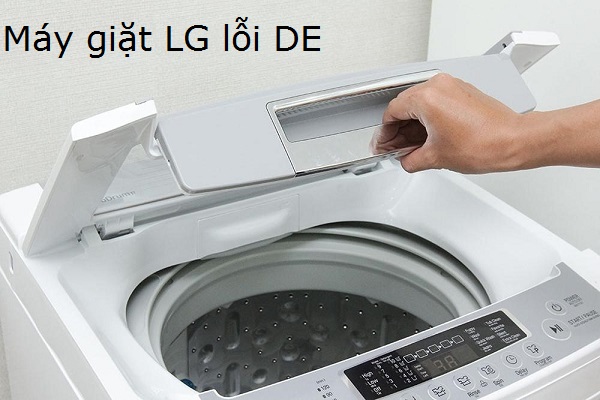 Máy giặt LG báo lỗi DE là gì
